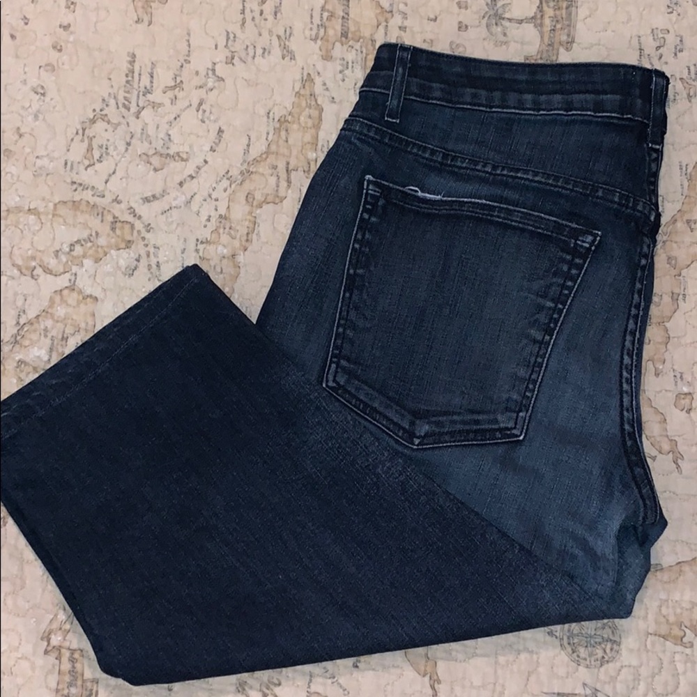 Rich & Skinny Worn Royal Capris Jeans